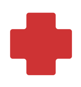 Cross Icon for the Healthcare program